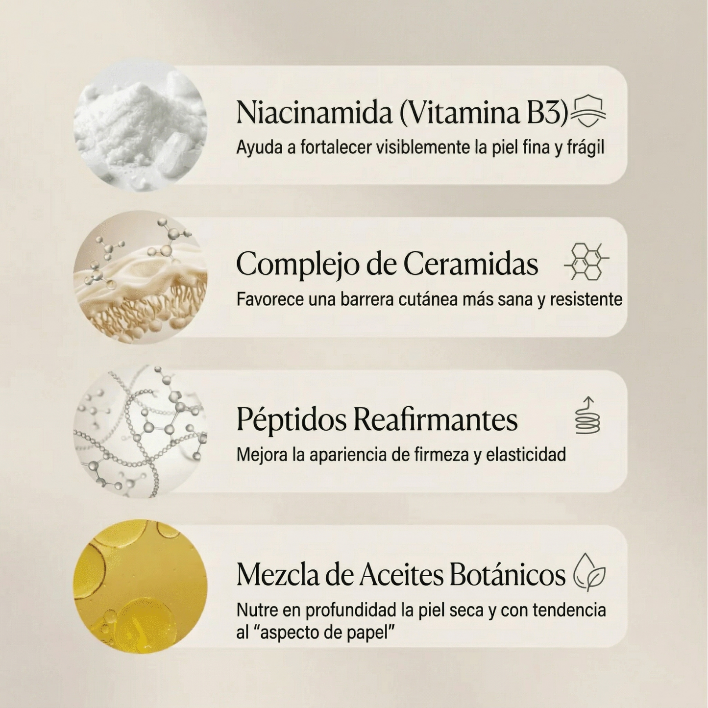 Crema Reparadora de Piel Crepé | Reginova